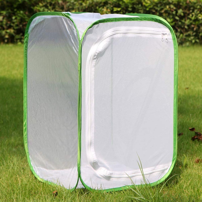 RESTCLOUD Professional Butterfly Habitat Insect Cage Caterpillar Enclosure Pop-up Polyester Bottom for Easier Clean - Image 5